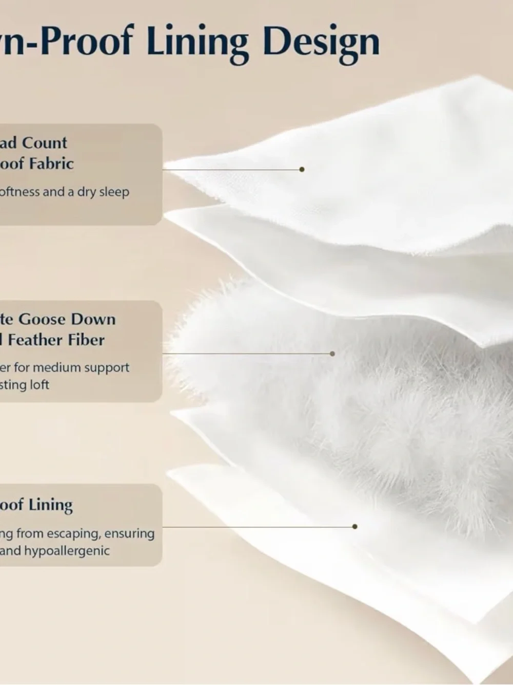 Pacific Coast White Down Pillow Set